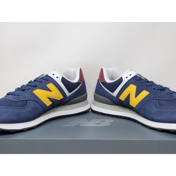 DS New Balance 574 NATURAL INDIGO ASPEN ML574HW2 - Picture 6 of 6